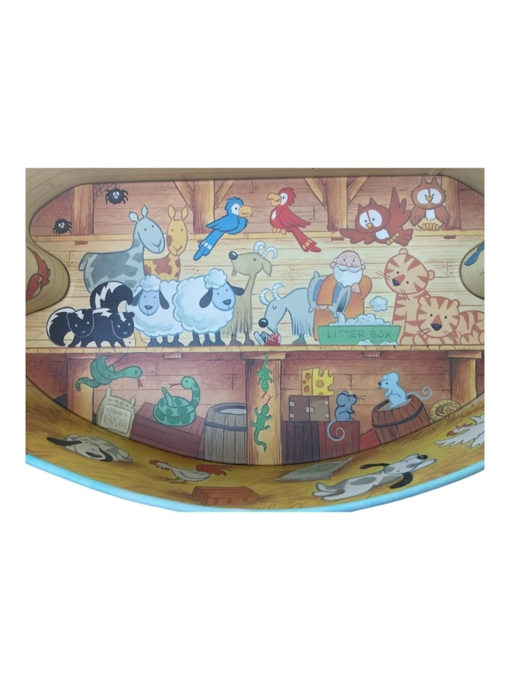 Vintage Tin Noah’s Ark 1990’s